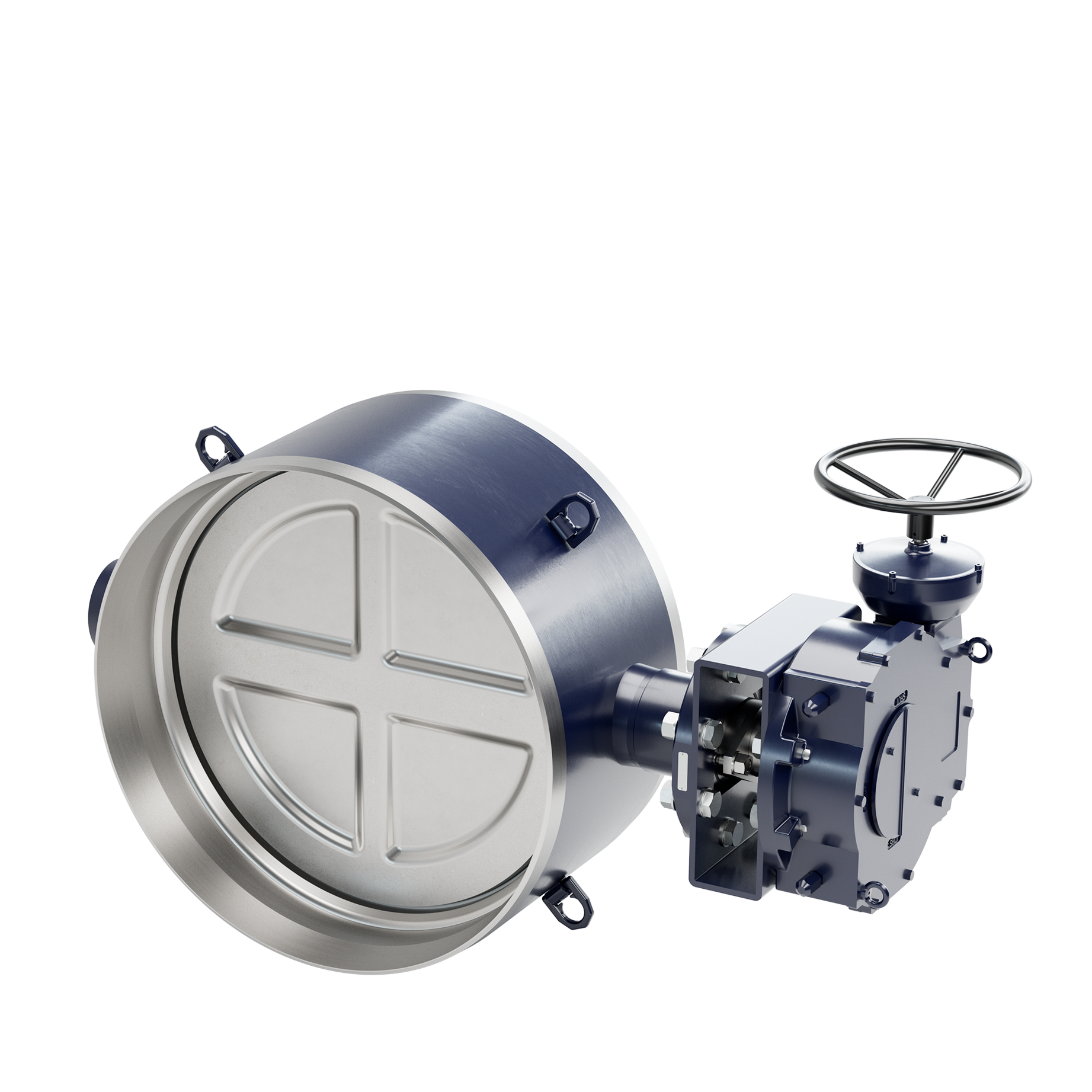 Trostruko Ekscentrični Vexve Oy Leptir Ventil Vexve Triple Eccentric Butterfly Valve